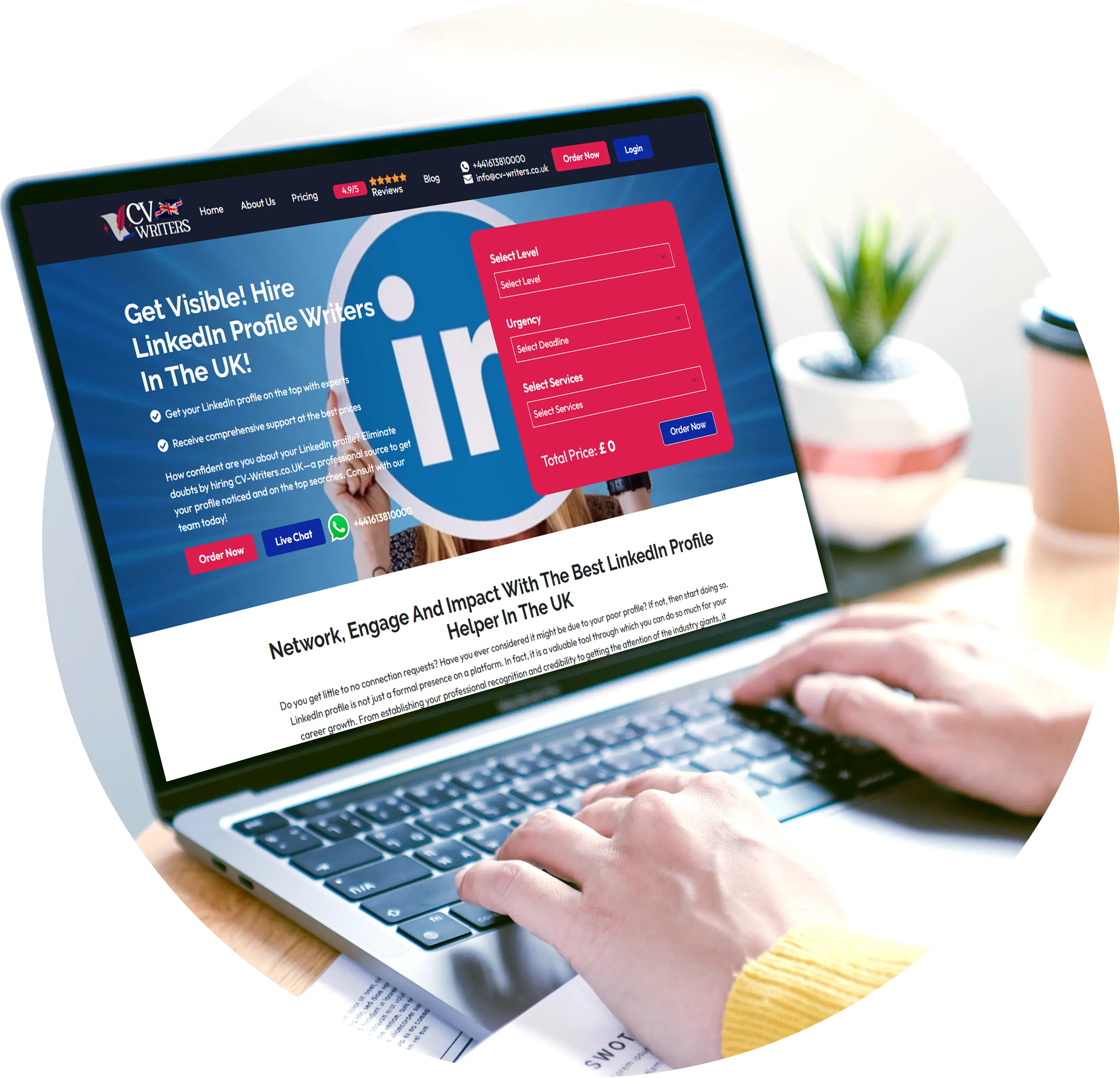 Hire A Professional CV Writing